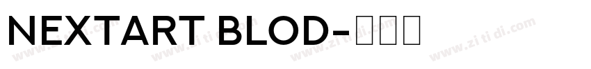NEXTART Blod字体转换